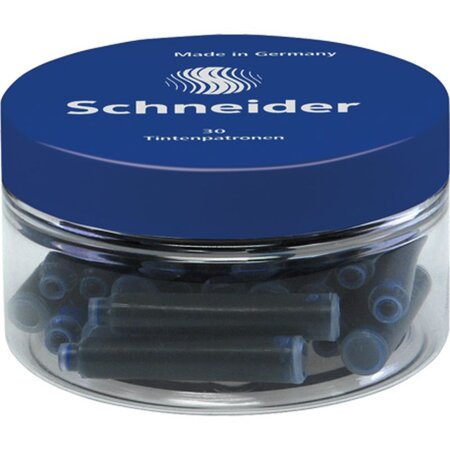 Cartouche d'encre Effaçable Bleu Royal Pot 30 SCHNEIDER