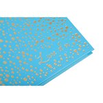 Livre D'or 140 Pages Tranche Or Plum' - Turquoise - Exacompta