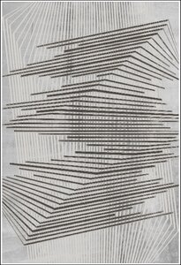 Tapis de salon NOUR 120 x 180 cm - Gris