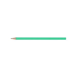 Crayon Graphite Bout Trempé Corps Hexagonal Vert - HB WONDAY