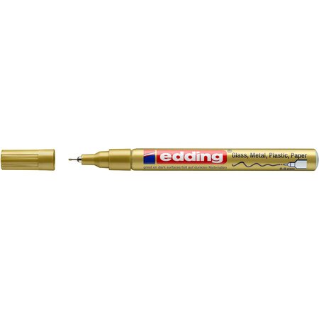 Marqueur Peinture brillante 780 Pointe Fine Or 0 8 mm EDDING