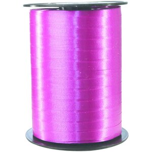 Bolduc bobine lisse 500mx7mm cyclamen clairefontaine