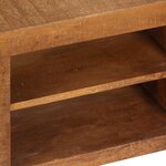 vidaXL Meuble TV 120x30x40 cm Bois massif de manguier