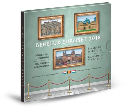 Coffret série euro BU Benelux 2018