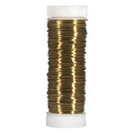 Fil couleur laiton 0 40 mm Bobine 40 m