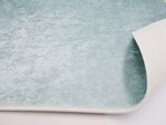 Tapis d'intérieur uni 80 x 150 cm - Bleu