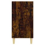 vidaXL Buffet Chêne fumé 57x35x70 cm Aggloméré
