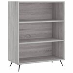 vidaXL Buffet sonoma gris 69 5x32 5x180 cm bois d'ingénierie