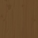 vidaXL Ensemble de bistrot de jardin 3 Pièces marron miel bois pin massif