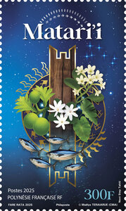 Timbre Polynésie Française - Matarii I Nia