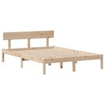 vidaXL Cadre de lit sans matelas 140x200 cm bois massif de pin
