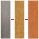 vidaXL Lit surélevé de jardin rouillé 320x80x77 cm acier corten