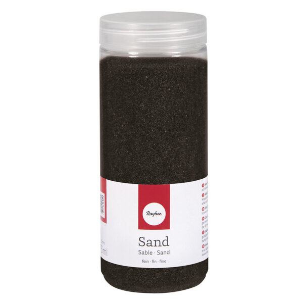 Sable  fin  noir  0 1 - 0 5mm  boîte 475ml