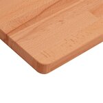 vidaXL Établi 100x60x81 5 cm bois massif de hêtre rectangulaire