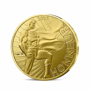 DC COMICS - Monnaie de 500€ Or SUPERMAN - HONNEUR