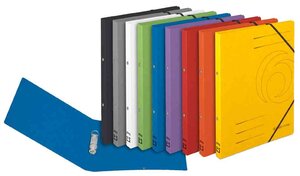 Classeur à anneaux easyorga A4 Colorspan-carton blanc HERLITZ