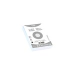 Paquet 100 Fiches Sous Film - Bristol Quadrillé 5x5 Non Perforé - 100x150mm - Blanc - X 20 - Exacompta