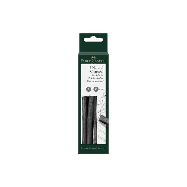 Fusain naturel Pitt 9-15mm FABER-CASTELL