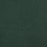 vidaXL Cadre de lit avec tête de lit Vert foncé 120x200 cm Velours