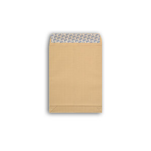 Lot de 50 enveloppes kraft arme 130g à soufflets c4