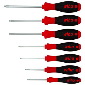 Wiha ensemble de tournevis torx 7 pièces softfinish