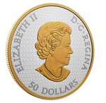 Pièce de monnaie 50 Dollars Canada Cadeaux des fêtes 2022 – Argent BE