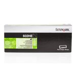 Toner Laser original 602HE 10000 Pages Noir LEXMARK