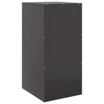 vidaXL Buffet noir 34 5x39x73 cm acier