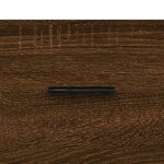 vidaXL Armoire murale Chêne marron 60x36 5x35 cm Bois d'ingénierie