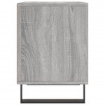 vidaXL Tables de chevet 2 Pièces sonoma gris 40x35x50 cm bois ingénierie