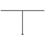 vidaXL Auvent automatique sur pied 400x300 cm Bleu et blanc