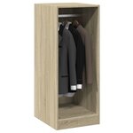 vidaXL Garde-robe chêne sonoma 48x41x102 cm bois d'ingénierie