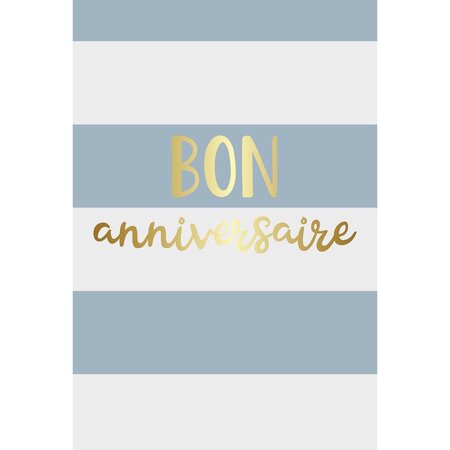 Carte graphique bon anniversaire - draeger paris