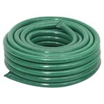 vidaXL Tuyau d'arrosage avec jeu de raccords vert 0 75" 20 m PVC