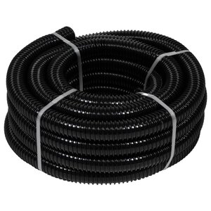 Ubbink Tuyau à pression spiralé 32mm 10m noir