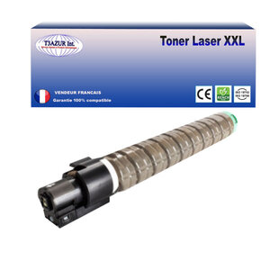 Toner compatible avec ricoh imc2000 imc2000a imc2500 imc2500a remplace ricoh 842311/ 842307 - noir -16 500 pages - t3azur