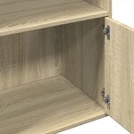 vidaXL Bibliothèque chêne sonoma 100x36x189 cm bois d'ingénierie