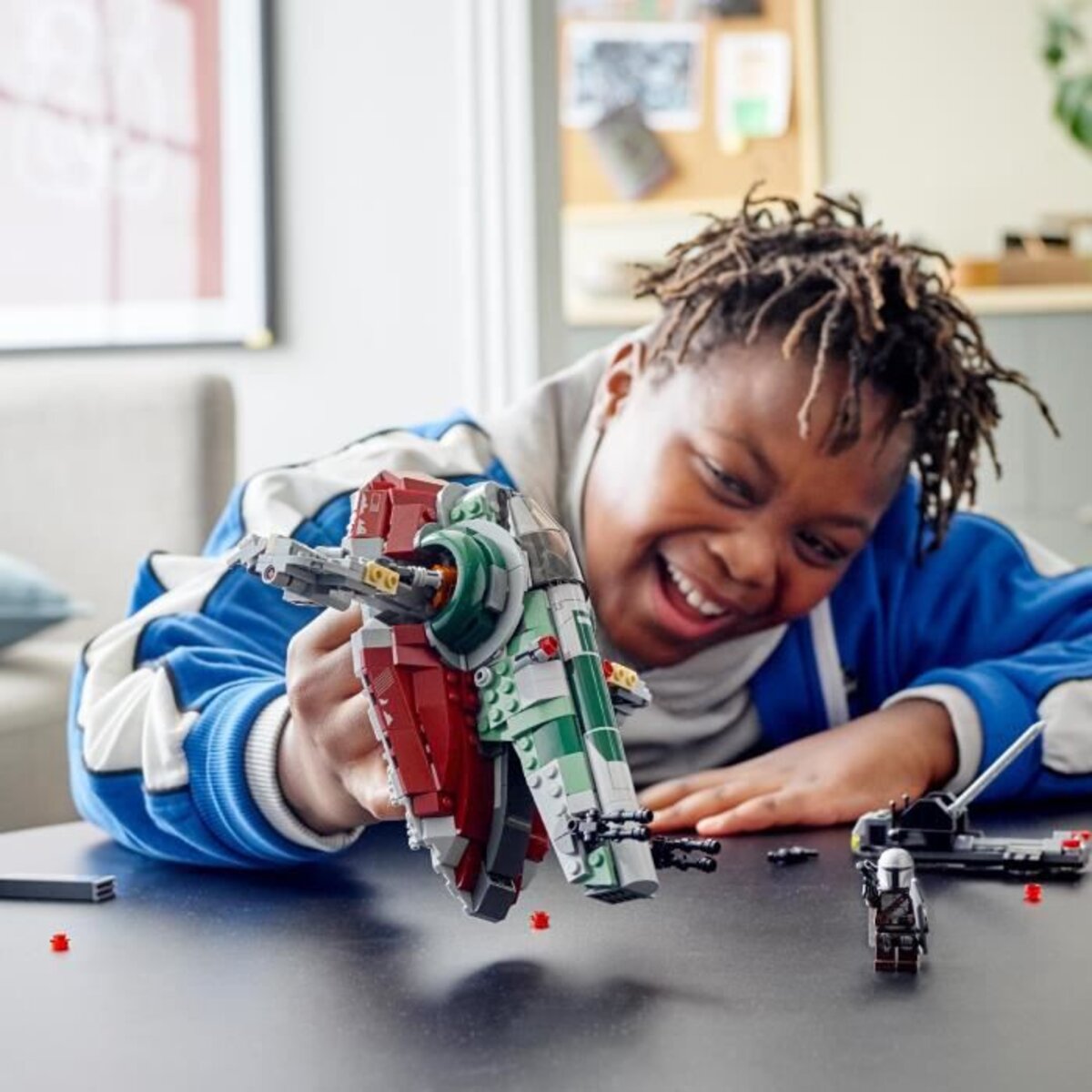 LEGO 75312 Star Wars Le Vaisseau de Boba Fett, Set avec 2 Figurines, Jouet  pour Enfants de 9 ans et plus - ADMI