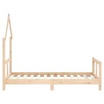 vidaXL Cadre de lit pour enfant 80x160 cm bois de pin massif