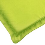 vidaXL Coussin de chaise longue vert vif 200x50x3 cm tissu oxford