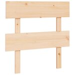 vidaXL Tête de lit 93 5x3x81 cm Bois massif de pin