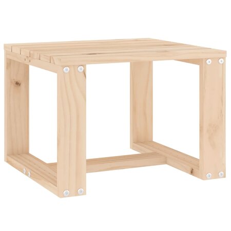 vidaXL Table d'appoint de jardin 40x38x28 5 cm bois massif de pin