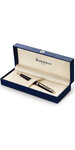 Waterman hemisphere stylo bille  noir mat  recharge bleue pointe moyenne  coffret cadeau