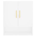 vidaXL Armoire murale blanc 60x31x70 cm bois d'ingénierie