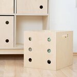 Boîte de rangement DICE naturel 6