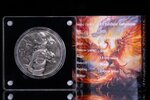 Pièce de monnaie en Argent 1.118 Francs g 55.98 Millésime 2023 DOUBLE DRAGON AND PHOENIX