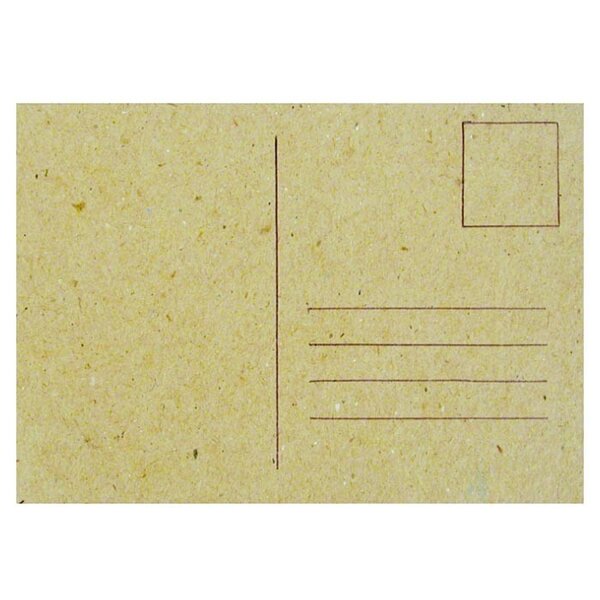 Carte postale à décorer 15 x 10,5 cm - Graine créative