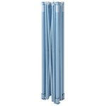 vidaXL Tente de réception pliable avec 4 parois 3x4 m Acier Bleu