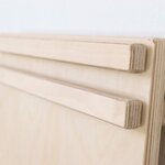 Jeu d'équilibre et motricité PIKY - bois naturel et couleurs chaudes