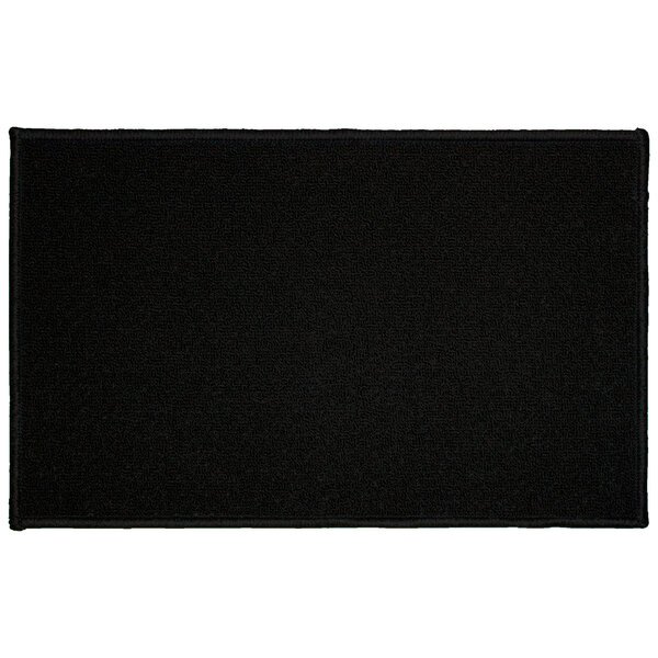 Tapis Rectangle 50x80 cm Uni Primobis Noir